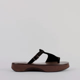 ABOUT ARIANNE Mos Black Sandals