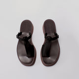 ABOUT ARIANNE Mos Black Sandals