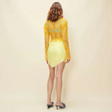 HOUSE OF SUNNY Sliced Lemons Skirt