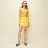 HOUSE OF SUNNY Sliced Lemons Skirt