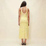 HOUSE OF SUNNY Lemons On A Plate Hockney Dress