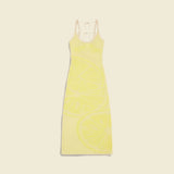 HOUSE OF SUNNY Lemons On A Plate Hockney Dress