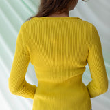 FIND ME NOW Charlie Ruffle Knit Top