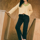 LISA SAYS GAH Helena Knit V-Neck
