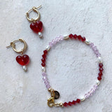 MARGAUX STUDIOS Heartbreaker Hoop Earrings
