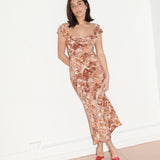 SISTER Vivienne Dress in Fountain Print