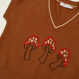 LISA SAYS GAH Fangio Knit Vest Fungo