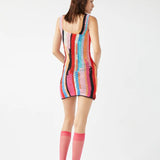 TACH Dionisia Crochet Knit Mini Dress