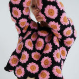 TACH Alana Crochet Knit Sweater