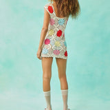 TACH Casandra Crochet Knit Dress