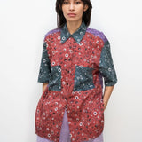 TOIT VOLANT KLXTV Patti Shirt in Bandana Print