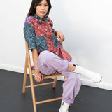 TOIT VOLANT KLXTV Patti Shirt in Bandana Print