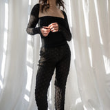 FIND ME NOW Paloma Top Black