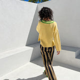 LISA SAYS GAH Helena Knit V-Neck