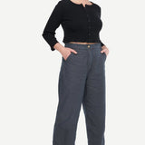 LACAUSA Austin Trousers in Basalt