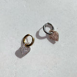 NOTTE Heart Lock Earrings