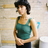 PERMANENT VACATION Static Knit Singlet