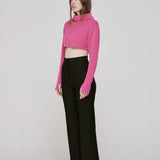 PERMANENT VACATION Static Knit Turtleneck