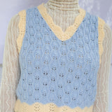 FIND ME NOW Carrie Knit Vest