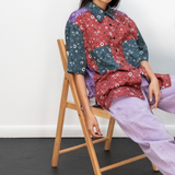 TOIT VOLANT KLXTV Patti Shirt in Bandana Print
