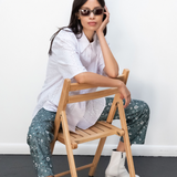 TOIT VOLANT KLXTV Harvey Pant in Teal Bandana