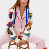 SLEEPER Party Pyjamas Set with Feathers in Pink