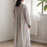 ET TIGRE Jayme Dress in White Cotton