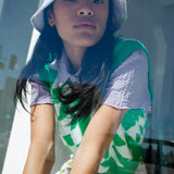 LISA SAYS GAH Britt Bucket Hat in Yin Yang Thistle Print