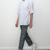 TOIT VOLANT KLXTV Harvey Pant in Teal Bandana