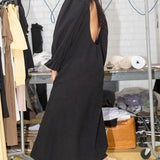 TOIT VOLANT Epsilon Ursae Dress in Black