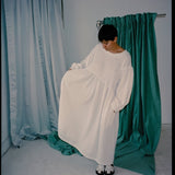 ET TIGRE Jayme Dress in Off White Crinkle