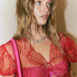HOUSE OF SUNNY Casa Chilli Appliqué Shirt