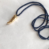SANDRALEXANDRA Gold Chilli Silk Necklace