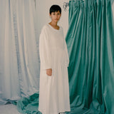 ET TIGRE Jayme Dress in Off White Crinkle