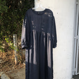 ET TIGRE Jayme Dress in Navy Viscose