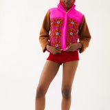 TACH Nicoleta Crochet Knit Jacket