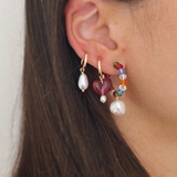 MARGAUX STUDIOS Heartbreaker Hoop Earrings