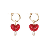 MARGAUX STUDIOS Heartbreaker Hoop Earrings