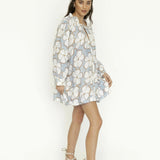 WILD HORSES Oversized Shirt Dress