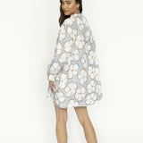 WILD HORSES Oversized Shirt Dress