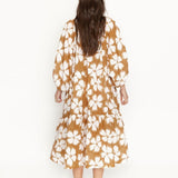 WILD HORSES Tilly Maxi Dress Marigold Flower