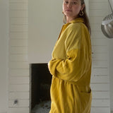ET TIGRE Ryanne Patch Sweat Top in Yellow
