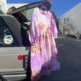 ET TIGRE Jayme Dress in Tie Dye
