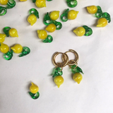 SANDRALEXANDRA Grocery Lemon Glass Earrings