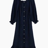 SLEEPER Loungewear Dress in Navy
