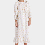 SLEEPER Loungewear Dress in Daisies