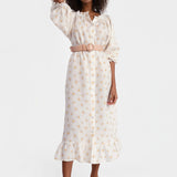 SLEEPER Loungewear Dress in Daisies